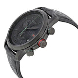 Buy Shop Gucci G Timeless Chronograph Black Dial Black Leather Strap Watch For Men - YA126244 USA Online