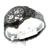 Gucci G-Timeless Chronograph Black Dial Black Steel Strap Watch For Men - YA126268