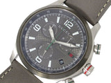 Buy Shop Gucci G Timeless Chronograph Grey Dial Grey Leather Strap Watch For Men - YA126242 USA Online