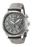 Buy Shop Gucci G Timeless Chronograph Grey Dial Grey Leather Strap Watch For Men - YA126242 USA Online