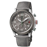 Buy Shop Gucci G Timeless Chronograph Grey Dial Grey Leather Strap Watch For Men - YA126242 USA Online