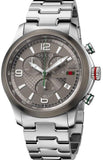 Buy Shop Gucci G Timeless Chronograph Grey Dial Silver Steel Strap Watch For Men - YA126238 USA Online