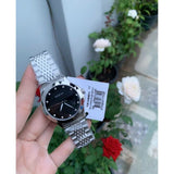Buy Shop Gucci G Timeless Diamonds Black Dial Silver Steel Strap Watch For Men - YA126405 USA Online