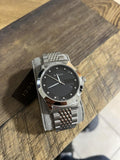 Buy Shop Gucci G Timeless Diamonds Black Dial Silver Steel Strap Watch For Men - YA126405 USA Online