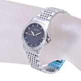 Buy Shop Gucci G Timeless Diamonds Mother of Pearl Black Dial Silver Mesh Bracelet Watch For Women - YA126507 USA Online