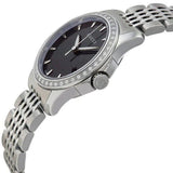 Buy Shop Gucci G Timeless Diamonds Mother of Pearl Black Dial Silver Mesh Bracelet Watch For Women - YA126507 USA Online