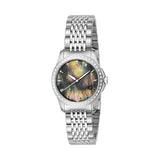 Buy Shop Gucci G Timeless Diamonds Mother of Pearl Black Dial Silver Mesh Bracelet Watch For Women - YA126507 USA Online