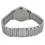 Gucci G Timeless Diamonds Mother of Pearl Black Dial Silver Steel Strap Watch For Women - YA126505