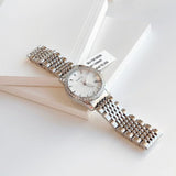 Buy Shop Gucci G Timeless Diamonds Mother of Pearl Dial Silver Steel Strap Watch For Women - YA126506 USA Online