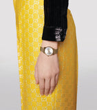 Buy Shop Gucci G Timeless Diamonds Mother of Pearl Dial Silver Steel Strap Watch For Women - YA126506 USA Online