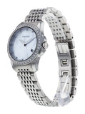 Buy Shop Gucci G Timeless Diamonds Mother of Pearl Dial Silver Steel Strap Watch For Women - YA126506 USA Online