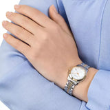 Buy Shop Gucci G Timeless Diamonds Mother of Pearl Dial Two Tone Mesh Bracelet Watch for Women - YA126513 USA Online
