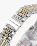 Buy Shop Gucci G Timeless Diamonds Mother of Pearl Dial Two Tone Mesh Bracelet Watch for Women - YA126513 USA Online
