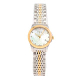 Buy Shop Gucci G Timeless Diamonds Mother of Pearl Dial Two Tone Mesh Bracelet Watch for Women - YA126513 USA Online