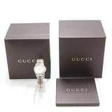 Buy Shop Gucci G Timeless Diamonds Mother of Pearl Dial Two Tone Mesh Bracelet Watch For Women - YA126514 USA Online