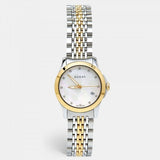 Buy Shop Gucci G Timeless Diamonds Mother of Pearl Dial Two Tone Steel Strap Watch For Women - YA126413 USA Online