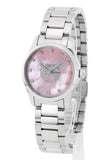 Buy Shop Gucci G Timeless Diamonds Pink Mother of Pearl Dial Silver Steel Strap Watch for Women - YA1265025 USA Online