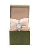 Buy Shop Gucci G Timeless Diamonds White Dial Silver Steel Strap Watch for Women - YA1265064 USA Online