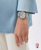 Buy Shop Gucci G Timeless Quartz Grey Dial Grey Leather Strap Watch For Men - YA1264058 USA Online