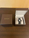 Buy Shop Gucci G Timeless Ghost Black Dial Black Leather Strap Watch For Men - YA1264018 USA Online