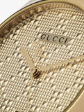 Gucci G Timeless Gold Dial Gold Steel Strap Unisex Watch - YA126461