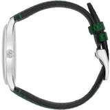 Buy Shop Gucci G-Timeless Green Mother of Pearl Dial Green Leather Strap Watch For Women - YA126585 USA Online