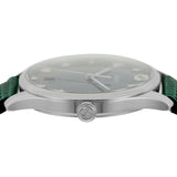 Buy Shop Gucci G-Timeless Green Mother of Pearl Dial Green Leather Strap Watch For Women - YA126585 USA Online
