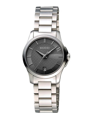 Buy Shop Gucci G Timeless Grey Dial Silver Steel Strap Watch For Women - YA126522 USA Online