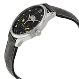 Buy Shop Gucci G-Timeless Moonphase Black Dial Black Leather Strap Watch For Men - YA126327 USA Online