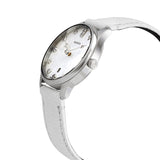 Buy Shop Gucci G-Timeless Mother of Pearl White Dial White Leather Strap Watch For Women - YA126597 USA Online