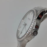 Buy Shop Gucci G Timeless Mother of Pearl White Dial Silver Steel Strap Watch For Women - YA126444 USA Online