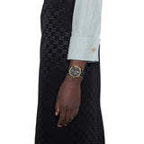 Buy Shop Gucci G Timeless Quartz Black Dial Black Leather Strap Watch For Women - YA1264034A USA Online