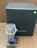 Buy Shop Gucci G Timeless Quartz Black Dial Black Leather Strap Watch For Women - YA1264146 USA Online