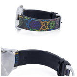 Buy Shop Gucci G Timeless Quartz Black Dial Black Leather Strap Watch For Women - YA1264146 USA Online