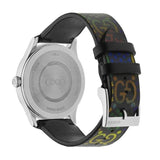 Buy Shop Gucci G Timeless Quartz Black Dial Black Leather Strap Watch For Women - YA1264146 USA Online
