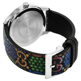 Buy Shop Gucci G Timeless Quartz Black Dial Black Leather Strap Watch For Women - YA1264146 USA Online