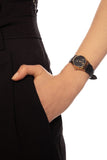 Buy Shop Gucci G Timeless Quartz Black Dial Black Leather Strap Watch For Women - YA126581A USA Online