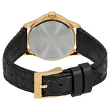 Buy Shop Gucci G Timeless Quartz Black Dial Black Leather Strap Watch For Women - YA126581A USA Online
