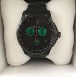 Buy Shop Gucci G Timeless Quartz Black Dial Black Steel Strap Watch for Men - YA126270 USA Online