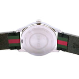 Buy Shop Gucci G Timeless Quartz Black Dial Multicolored Black Leather Strap Watch For Men - YA1264079 USA Online