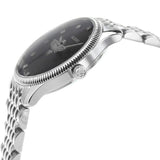 Buy Shop Gucci G Timeless Quartz Black Dial Silver Steel Strap Watch For Women - YA1265020 USA Online
