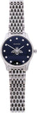 Buy Shop Gucci G Timeless Quartz Black Dial Silver Steel Strap Watch For Women - YA1265020 USA Online