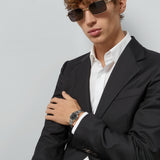 Buy Shop Gucci G Timeless Quartz Black Dial Silver Steel Strap Watch for Women - YA1265034 USA Online