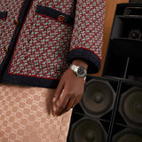 Buy Shop Gucci G Timeless Quartz Black Dial Silver Steel Strap Watch for Women - YA1265034 USA Online