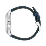 Buy Shop Gucci G Timeless Quartz Blue Dial Blue Leather Strap Watch For Men - YA1264032 USA Online