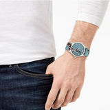 Buy Shop Gucci G Timeless Quartz Blue Dial Blue Leather Strap Watch For Men - YA1264080 USA Online