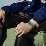 Buy Shop Gucci G Timeless Quartz Blue Dial Silver Steel Strap Watch for Women - YA1265043 USA Online
