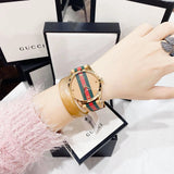 Buy Shop Gucci G Timeless Quartz Brown Dial Brown Leather Strap Unisex Watch - YA1264077 USA Online