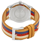 Buy Shop Gucci G Timeless Quartz Brown Dial Brown Leather Strap Watch For Men - YA1264078 USA Online