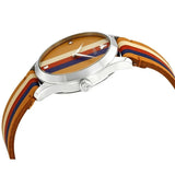 Buy Shop Gucci G Timeless Quartz Brown Dial Brown Leather Strap Watch For Men - YA1264078 USA Online